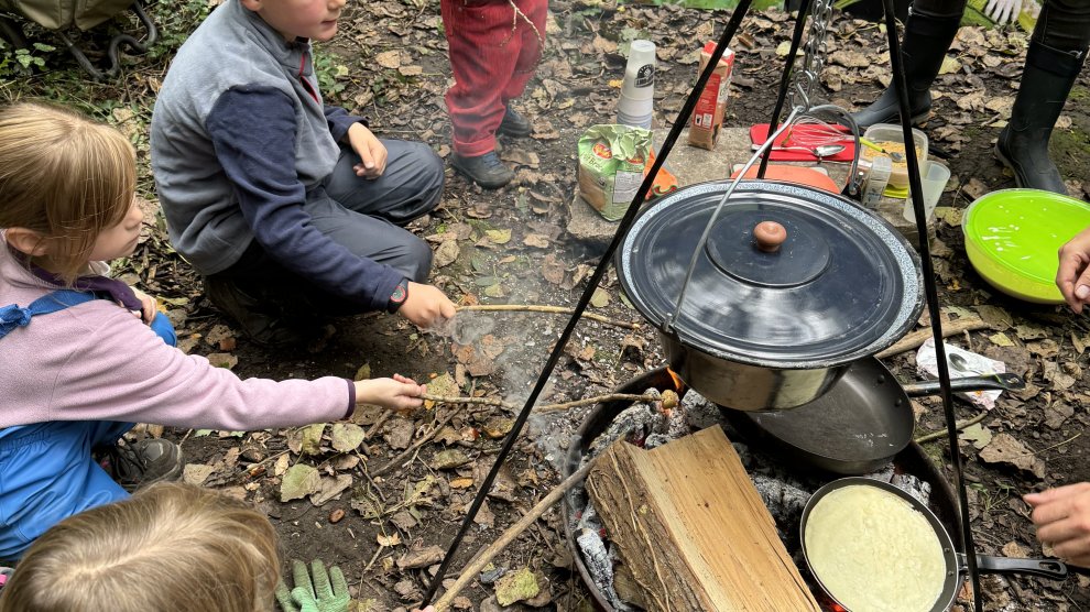 Jus de pomme chaud aux &eacute;pices